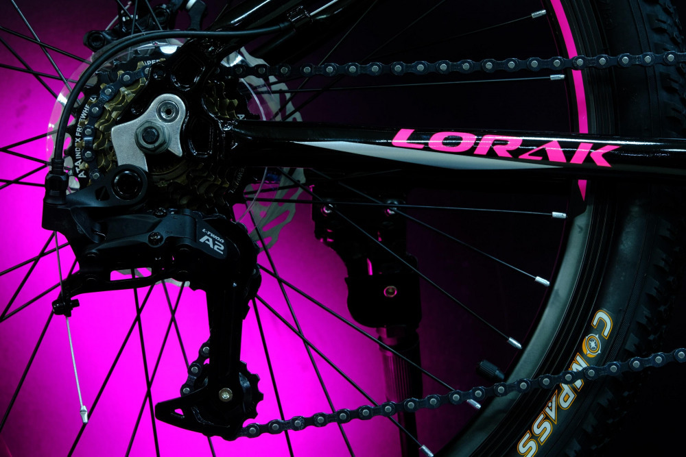 LORAK Safe 24 Чёрный/Розовый