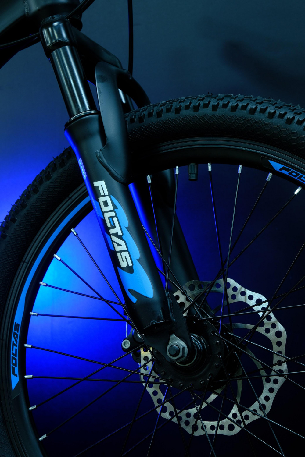 FOLTAS 20 Матовый Чёрный/Синий