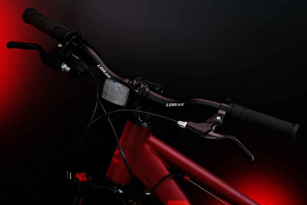 LORAK SHARK 24 Cassete Матовый Красный/Красный