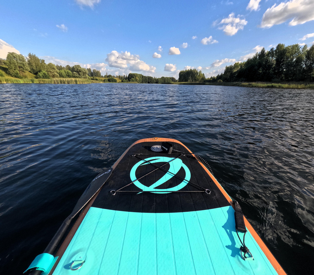 Сапборд Lorak 911 (335*84*15) зелёное дерево, код 77911